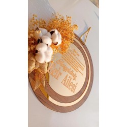 Lazer Kesim Kapı Süsü Aynalı Pleksi 004